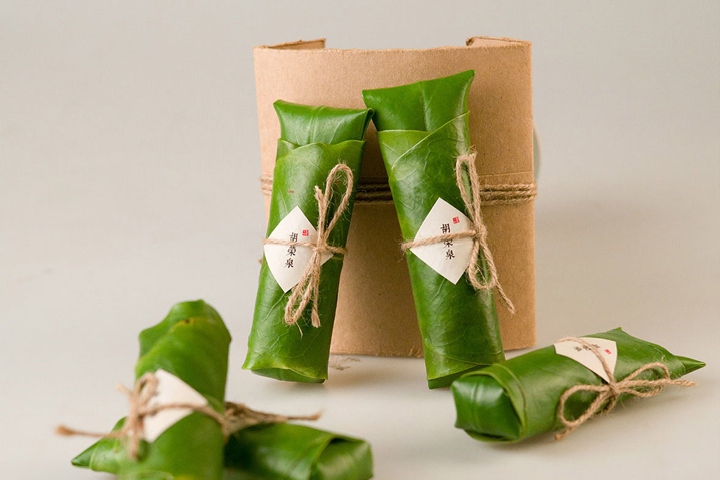 “采摘茶葉噴墨紋理”石古坪茶葉包裝創(chuàng)意設計概念-上海包裝設計公司欣賞