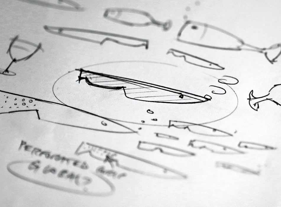 Longsands Fish Kitchen 海鮮魚(yú)類(lèi)餐廳餐飲logo設(shè)計(jì)手繪草圖-上海LOGO設(shè)計(jì)公司