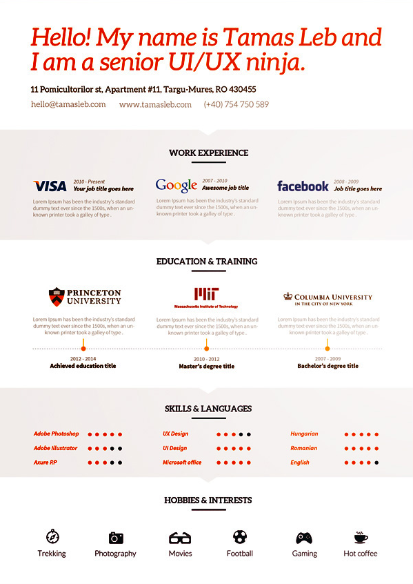 50個精美簡歷設(shè)計靈感模版-上海尚略品牌策劃設(shè)計公司 50個精美簡歷設(shè)計靈感模版-上海尚略品牌策劃設(shè)計公司