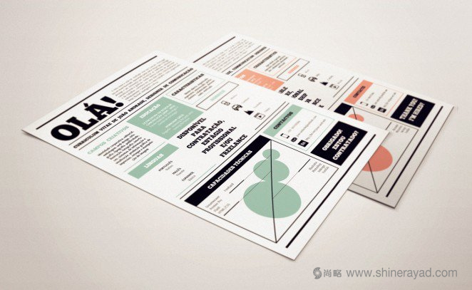 50個精美簡歷設(shè)計靈感模版-上海尚略品牌策劃設(shè)計公司 50個精美簡歷設(shè)計靈感模版-上海尚略品牌策劃設(shè)計公司