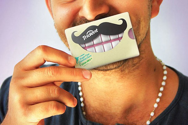 Trident 美白牙齒口香糖創(chuàng)意包裝設(shè)計(jì)-上海包裝設(shè)計(jì)公司 Trident 美白牙齒口香糖創(chuàng)意包裝設(shè)計(jì)-上海包裝設(shè)計(jì)公司