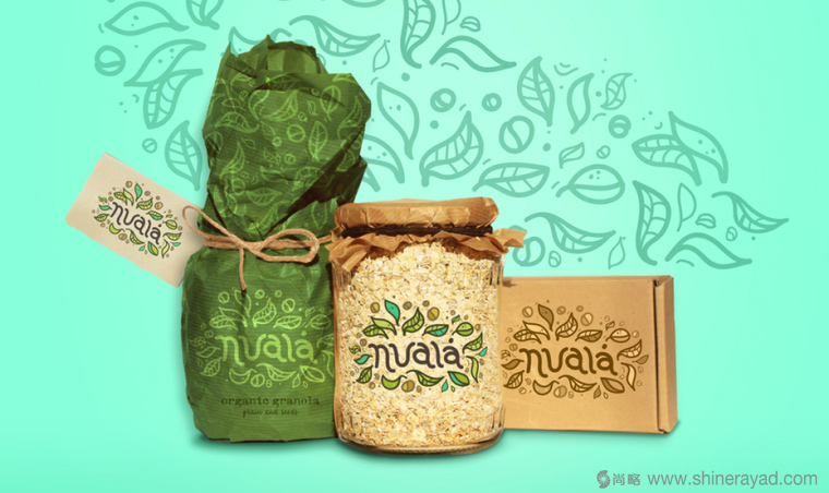 Nuala有機(jī)燕麥品牌logo設(shè)計(jì)創(chuàng)意包裝設(shè)計(jì)-上海包裝設(shè)計(jì)公司 Nuala有機(jī)燕麥品牌logo設(shè)計(jì)創(chuàng)意包裝設(shè)計(jì)-上海包裝設(shè)計(jì)公司