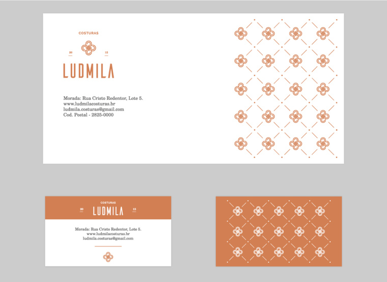 上海VI設(shè)計(jì)公司-LUDMILA 服裝定制店LOGO設(shè)計(jì)品牌VI識別設(shè)計(jì)2