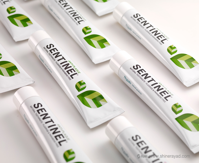 Sentinel 天然有機草本牙膏包裝設計-上海包裝設計公司設計欣賞5