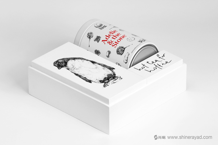 Adelie & the Stone 購物中心節(jié)日品牌形象設(shè)計與插畫禮品包裝設(shè)計