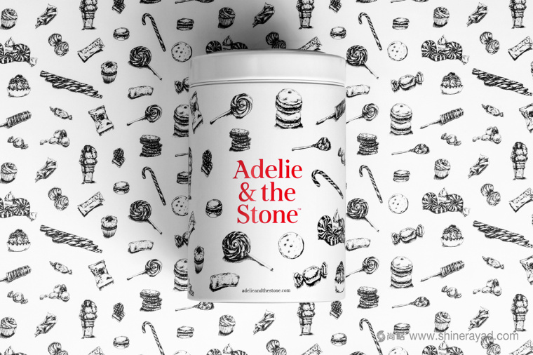 Adelie & the Stone 購物中心節(jié)日品牌形象設(shè)計與插畫禮品包裝設(shè)計
