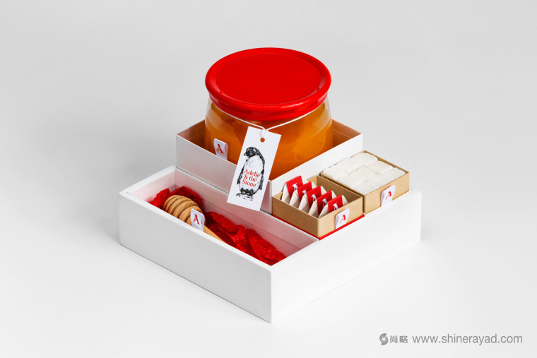 Adelie & the Stone 購物中心節(jié)日品牌形象設(shè)計與插畫禮品包裝設(shè)計