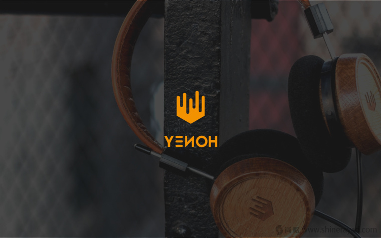發(fā)燒友級別 YENOH 耳機品牌LOGO設計-上海LOGO設計公司設計欣賞1