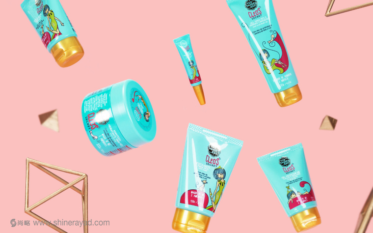 CLEO’S SECRET手腳護(hù)理化妝品系列產(chǎn)品包裝設(shè)計(jì)-上海包裝設(shè)計(jì)公司