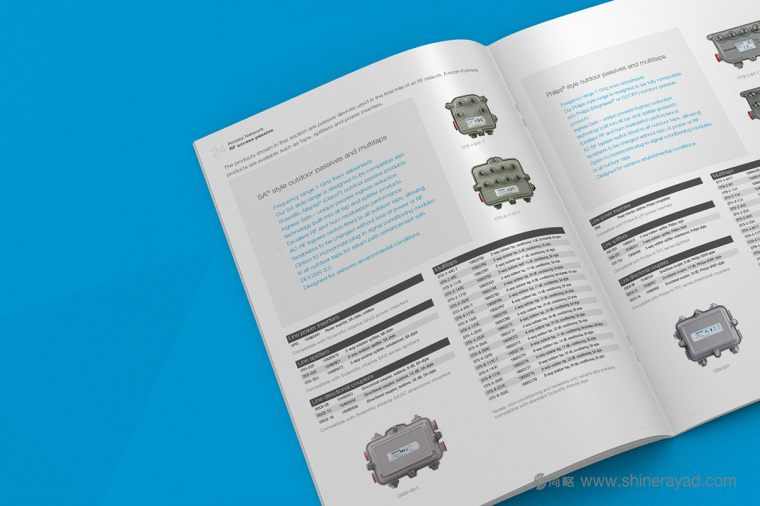 上海畫冊設(shè)計公司設(shè)計鑒賞Technetix 技術(shù)通信公司品牌產(chǎn)品宣傳畫冊設(shè)計9
