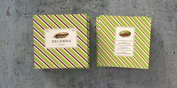 上海品牌形象設計公司－上海vi設計公司－Zelebra 綠斑馬素食餐廳餐飲品牌VI視覺形象設計3