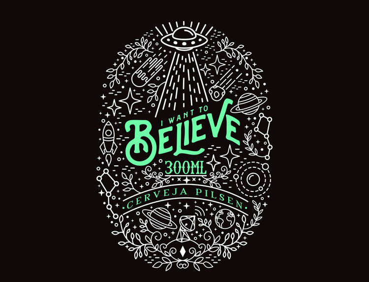 上海包裝設(shè)計欣賞：有趣的手繪BELIEVE 啤酒包裝設(shè)計4