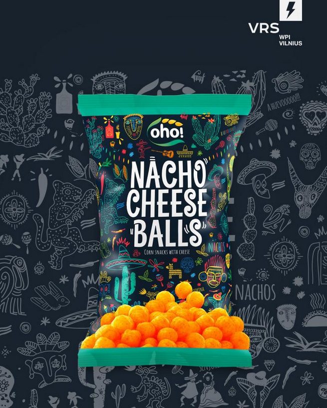 上海包裝設(shè)計(jì)公司休閑食品包裝設(shè)計(jì)賞析：OHO!奶酪糖球包裝設(shè)計(jì)1