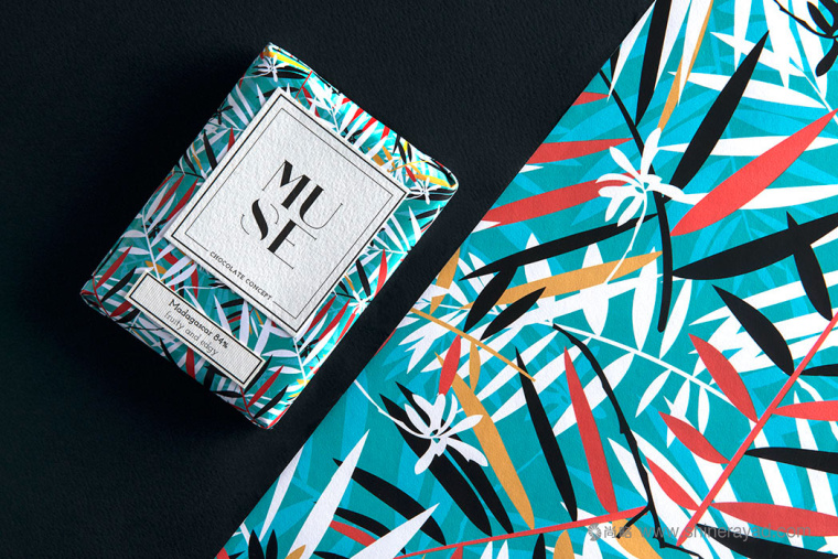 上海包裝設計欣賞來自非洲風情Muse巧克力包裝設計8