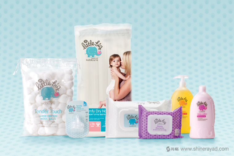 little big 嬰兒護膚品紙尿褲嬰兒用品品牌小象包裝設(shè)計-上海包裝設(shè)計公司3 little big 嬰兒護膚品紙尿褲嬰兒用品品牌小象包裝設(shè)計-上海包裝設(shè)計公司3