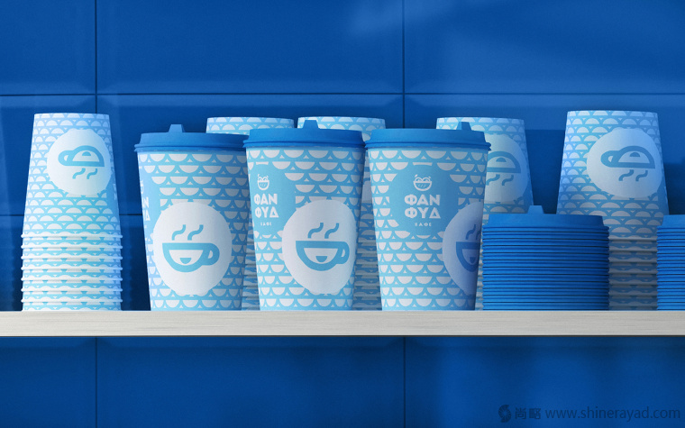 上海VI設(shè)計(jì)公司設(shè)計(jì)欣賞-ФАN ФYD Cafe 咖啡漢堡餐廳餐飲VI設(shè)計(jì)16