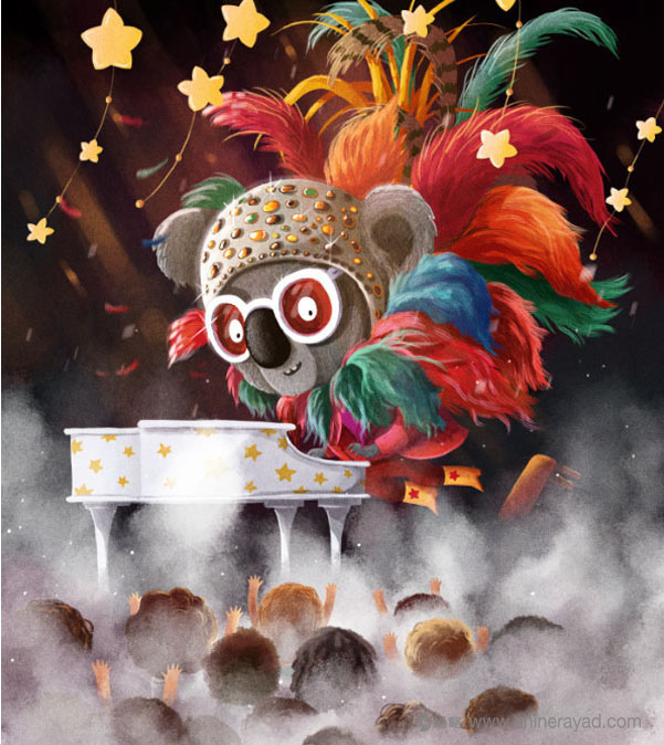 上海品牌形象設(shè)計公司尚略分享考拉不允許兒童插畫設(shè)計欣賞6