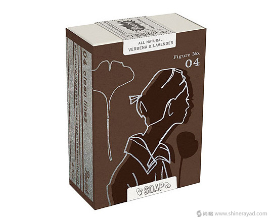 上海包裝設(shè)計(jì)公司設(shè)計(jì)欣賞：簡(jiǎn)潔線(xiàn)條人物肥皂包裝設(shè)計(jì)5