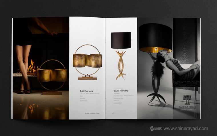 上海畫冊(cè)設(shè)計(jì)公司欣賞 Raferia Rochi 照明燈具及相關(guān)家具宣傳畫冊(cè)設(shè)計(jì)16