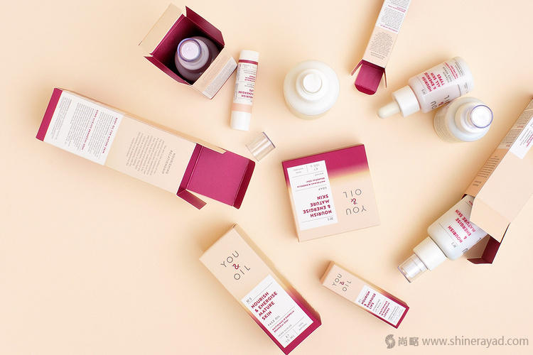 漸變色 YOU & OIL 純天然化妝品護(hù)膚品包裝設(shè)計(jì)-上海包裝設(shè)計(jì)公司設(shè)計(jì)鑒賞12