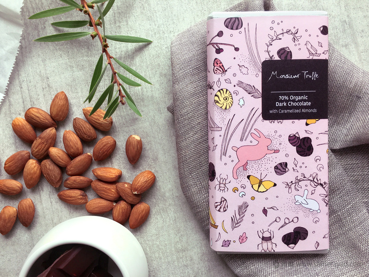 上海包裝設(shè)計(jì)公司-EXPRESSION 松露巧克力包裝設(shè)計(jì)包裝插畫設(shè)計(jì)3