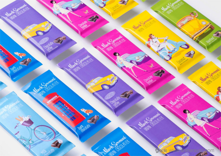 上海包裝設(shè)計(jì)公司設(shè)計(jì)欣賞：Mark Sevouni 巧克力包裝設(shè)計(jì)“城市篇”1