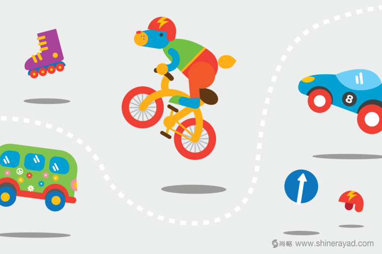 上海品牌形象設(shè)計(jì)公司-Jump Park 兒童樂園幼兒園品牌VI視覺識(shí)別形象設(shè)計(jì)8