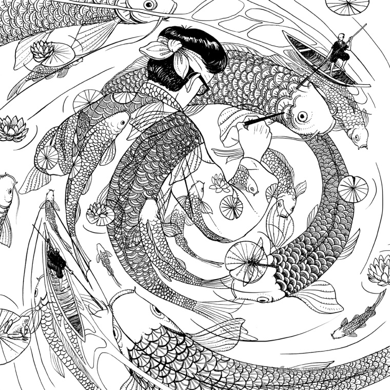 日本旅行故事插畫設(shè)計(jì)欣賞-上海品牌形象設(shè)計(jì)公司8