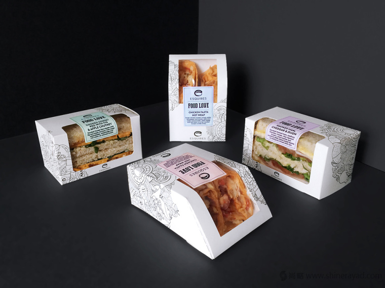FOOD LOVE 三明治包裝設(shè)計(jì)-上海食品包裝設(shè)計(jì)公司設(shè)計(jì)欣賞3