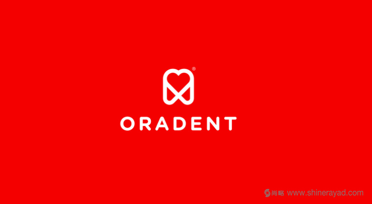 上海LOGO設(shè)計公司欣賞：ORADENT 牙科診所LOGO設(shè)計2