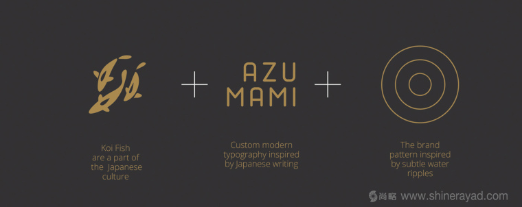 Azumami 日式餐廳東情西韻式餐飲品牌logo設(shè)計(jì)-上海LOGO設(shè)計(jì)公司3 Azumami 日式餐廳東情西韻式餐飲品牌logo設(shè)計(jì)-上海LOGO設(shè)計(jì)公司3