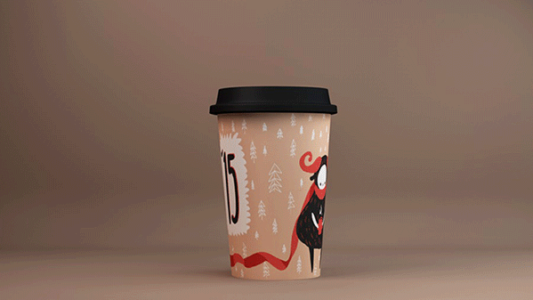 咖啡店羊年品牌形象設(shè)計(jì)插畫設(shè)計(jì)-上海餐飲品牌設(shè)計(jì)公司2