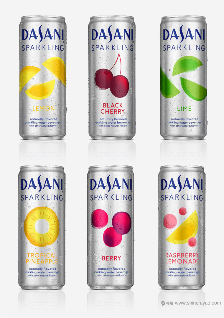 Dasani 達薩尼無糖加味水飲料包裝設(shè)計-上海包裝設(shè)計公司3