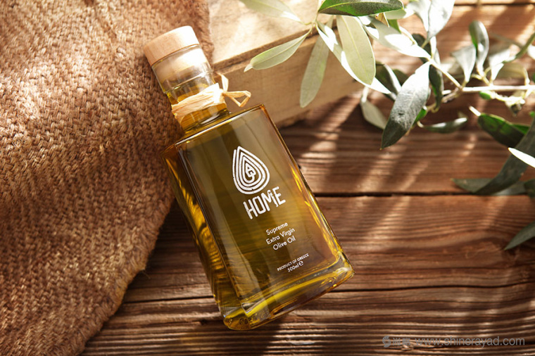 Home 純天然壓榨橄欖油瓶型造型設(shè)計(jì)包裝設(shè)計(jì)-上海包裝設(shè)計(jì)公司3