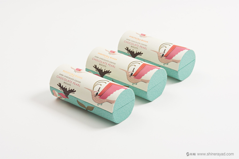 FORTNUM & MASON 巧克力包裝設(shè)計插畫設(shè)計-上海包裝設(shè)計公司食品設(shè)計鑒賞3