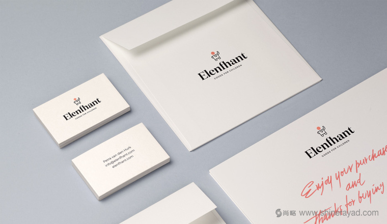 小象風(fēng)格 Elenfhant 兒童在線精品店電商logo設(shè)計(jì)VI設(shè)計(jì)-上海logo設(shè)計(jì)公司4