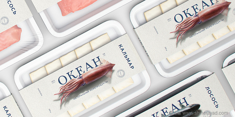 活魚插畫風(fēng)格 okeah 海鮮產(chǎn)品包裝設(shè)計(jì)-上海包裝設(shè)計(jì)公司設(shè)計(jì)欣賞1