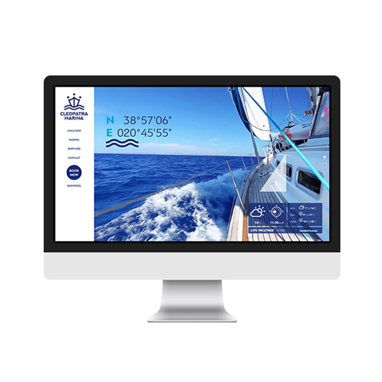 CLEOPATRA MARINA 埃及艷后碼頭logo設(shè)計VI設(shè)計網(wǎng)站設(shè)計-上海品牌設(shè)計公司8