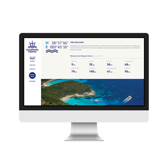 CLEOPATRA MARINA 埃及艷后碼頭logo設(shè)計VI設(shè)計網(wǎng)站設(shè)計-上海品牌設(shè)計公司9