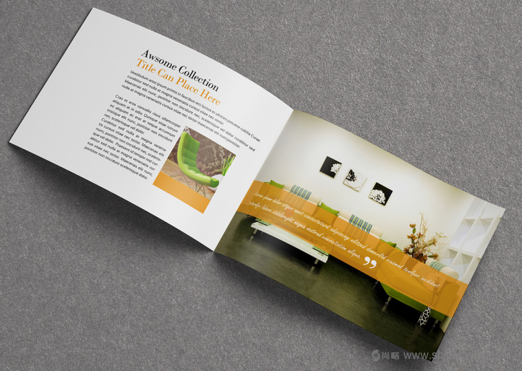 上海畫冊設計公司設計欣賞：創(chuàng)意辦公家具宣傳畫冊設計10