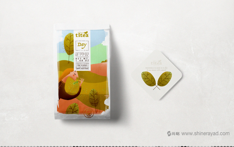 TITEA 伶猴品牌茶葉包裝設(shè)計(jì)插畫設(shè)計(jì)-上海包裝設(shè)計(jì)公司7