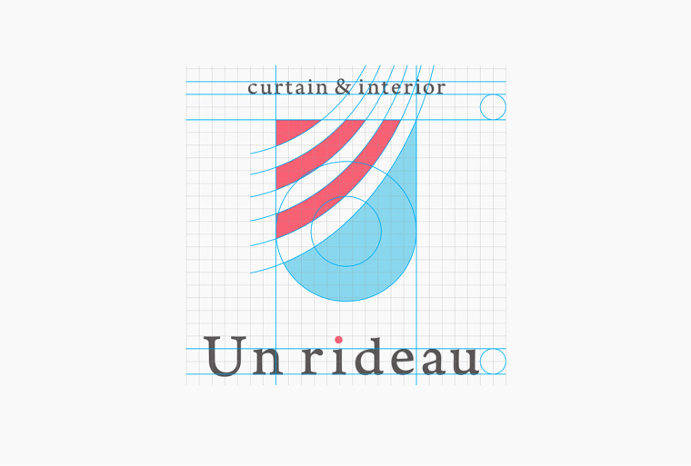 Unrideau 窗簾布衣家居logo設(shè)計(jì)VI設(shè)計(jì)-上海logo設(shè)計(jì)公司3