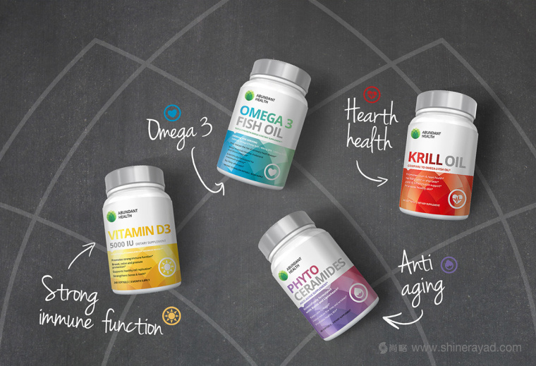 Abundant 營養(yǎng)補充劑和美容產(chǎn)品保健品品牌包裝設(shè)計-上海包裝設(shè)計公司10 Abundant 營養(yǎng)補充劑和美容產(chǎn)品保健品品牌包裝設(shè)計-上海包裝設(shè)計公司10