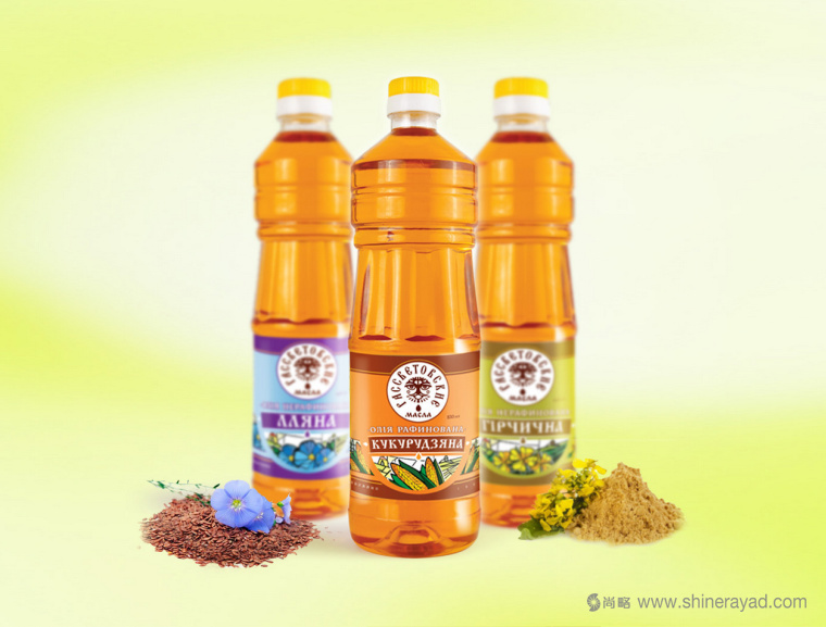 Rassvetovskoe oil.食用油品牌包裝標簽設(shè)計-上海包裝設(shè)計公司5