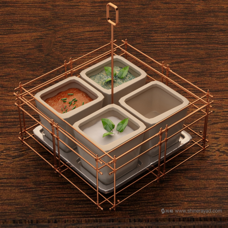 青銅風(fēng)格 LA CASCINA 意大利與法國(guó)融合菜餐廳餐飲品牌VI視覺(jué)形象識(shí)別設(shè)計(jì)餐廳設(shè)計(jì)-上海VI設(shè)計(jì)公司23