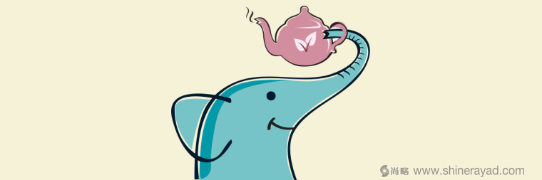 印度 Tea Trunk 茶葉小象卡通形象吉祥物設(shè)計(jì)logo設(shè)計(jì)-上海品牌設(shè)計(jì)公司1