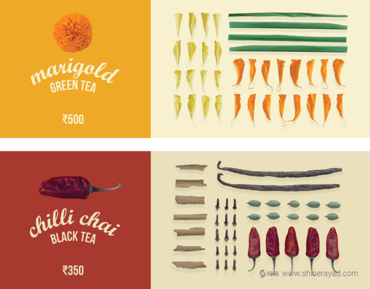 印度 Tea Trunk 茶葉品牌小象吉祥物包裝設(shè)計(jì)-上海包裝設(shè)計(jì)公司8