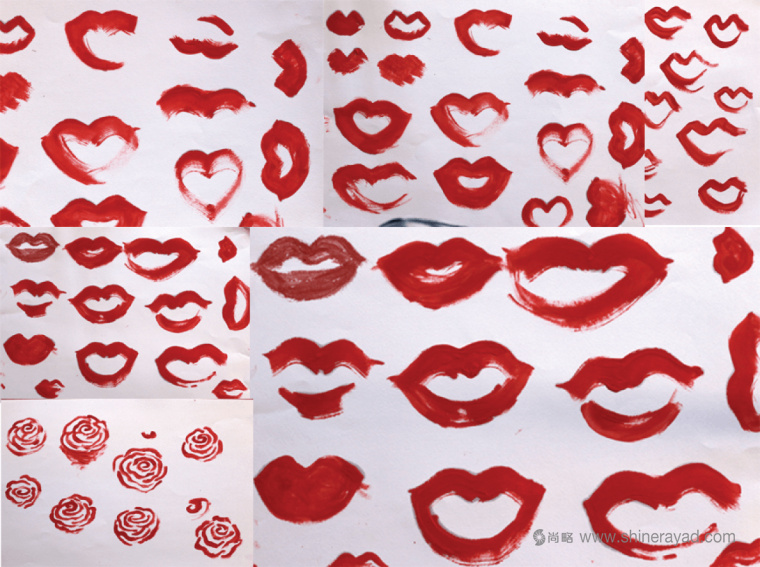 Sugar 品牌三角美女插畫美容彩妝化妝品包裝設計-上海包裝設計公司13