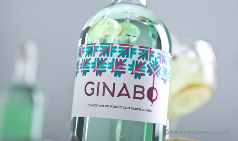 上海包裝設(shè)計公司設(shè)計欣賞：蘿卜味Ginabo 杜松子酒包裝設(shè)計酒標設(shè)計6