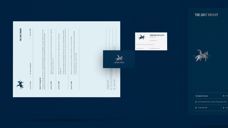 The Lost Knight商務(wù)公司藍(lán)色騎士logo設(shè)計(jì)VI設(shè)計(jì)-上海logo設(shè)計(jì)-上海VI設(shè)計(jì)8